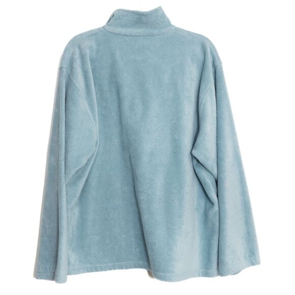 Cozy Fleece Size XL Half Zip Pullover Soft Comfortable Warm Winter Layer - Picture 5 of 8